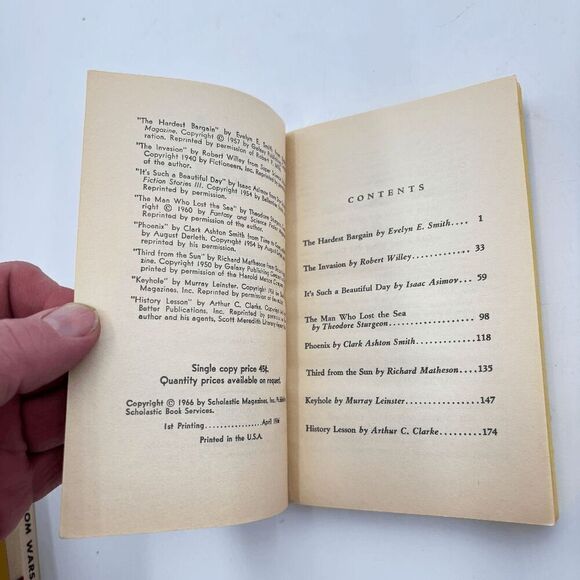 Beyond Belief, Eight Strange Tales of Otherworlds by Richard J. Hurley - 1966 PB - Picture 5 of 5